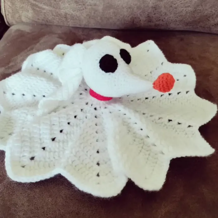 You Can Crochet Zero From 'The Nightmare Before Christmas' And He Is