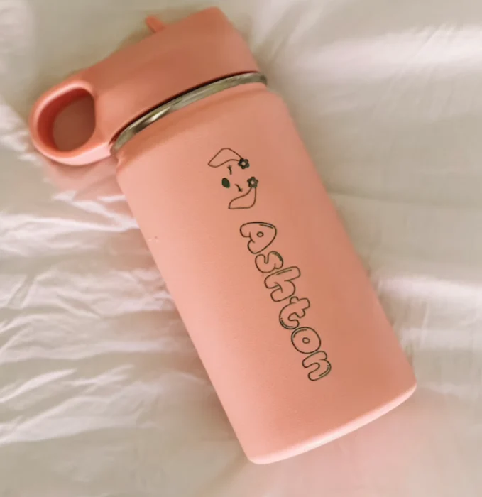 Smiles' Water Bottle — GracePlace Art