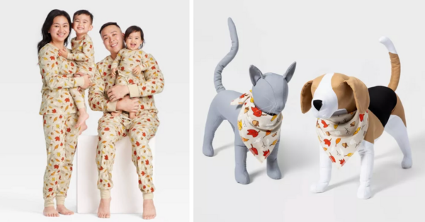 Target Is Selling Matching Fall Pajamas For The Entire Family Including Your Dog And I Need Them