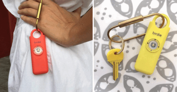You Can Get A Personal Safety Alarm That Hangs Right On Your Keychain And Deters Attacks
