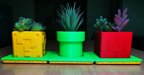 You Can Bring A Little Video Game Action To Your World With These Cute Super Mario Planters