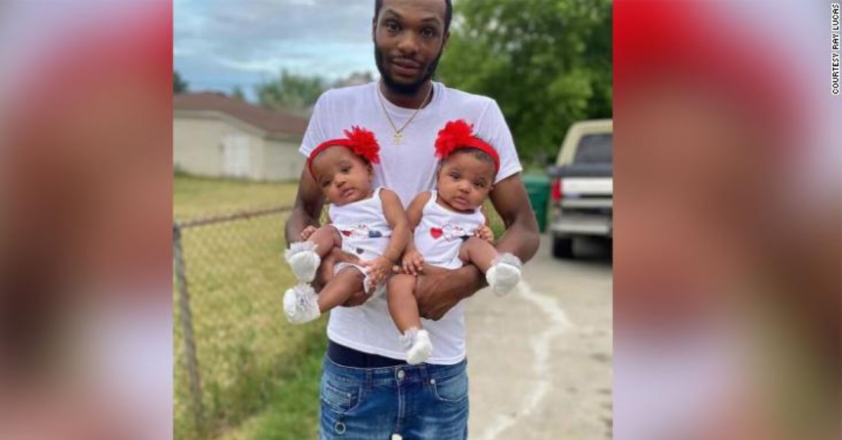 This Father Ran Into His Burning Home To Save His 18-Month-Old Twin Daughters Lives