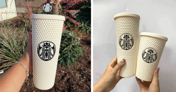 This Starbucks Inspired White Studded Skeletal Mermaid Tumbler Is A Must Have This Halloween
