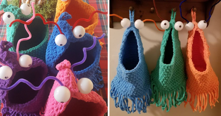 These Yip Yip Monster Hanging Baskets Are The Perfect Accessory For That Kid At Heart