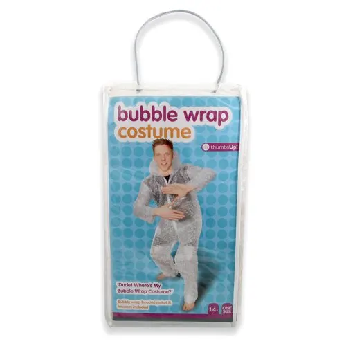  Thumbs Up Bubble Costume - Zoltan Bubble Wrap Suit