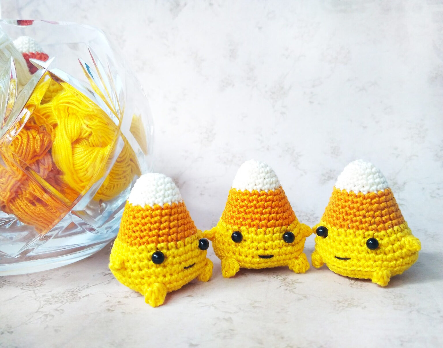 You Can Crochet Mini Candy Corn And They Are Adorable!