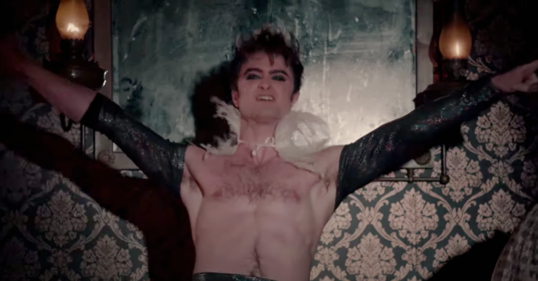A Shirtless, Chap-Wearing Daniel Radcliffe Totally Slays An Old-West Version Of ‘She’ll Be Coming Round The Mountain’