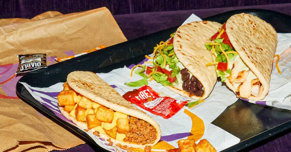 Taco Bell Just Released Three New Tacos That Are Wrapped In Flatbreads Instead Of A Crunchy Shell