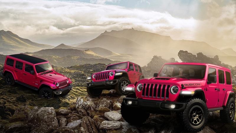 Jeep Has A New Hot Pink Jeep That Is Giving Me All The Barbie Vibes