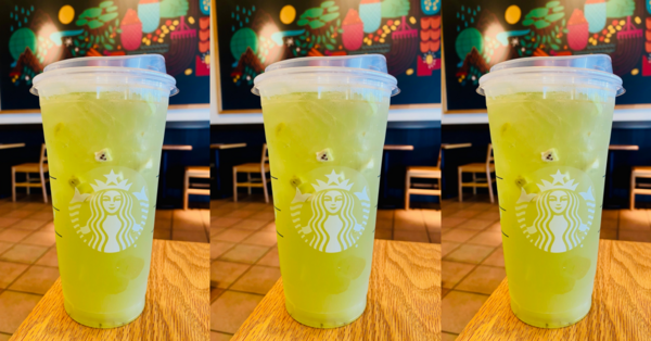 You Can Get An Apple Martini Refresher From Starbucks To Satisfy Your Taste Buds