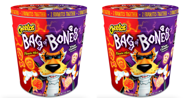 You Can Get A Halloween Themed Tin Filled With 2 Flavors Of Cheetos