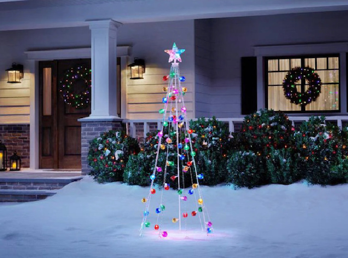 Home Depot Is Ing A Light Up Cone Christmas Tree You Can Put In Your Yard For The Holidays - Christmas Tree Yard Decorations Home Depot