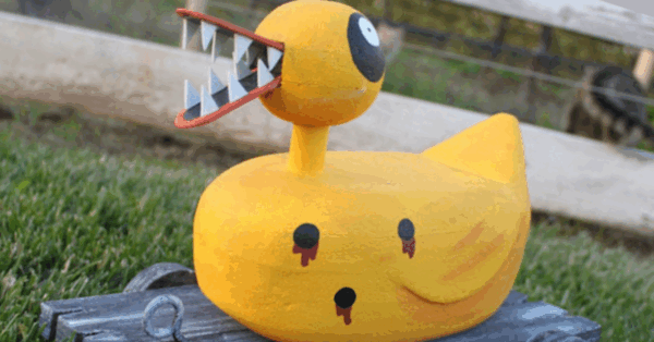 This Evil Toy Duck From ‘The Nightmare Before Christmas’ Has Rolled Into Town Just In Time For Halloween