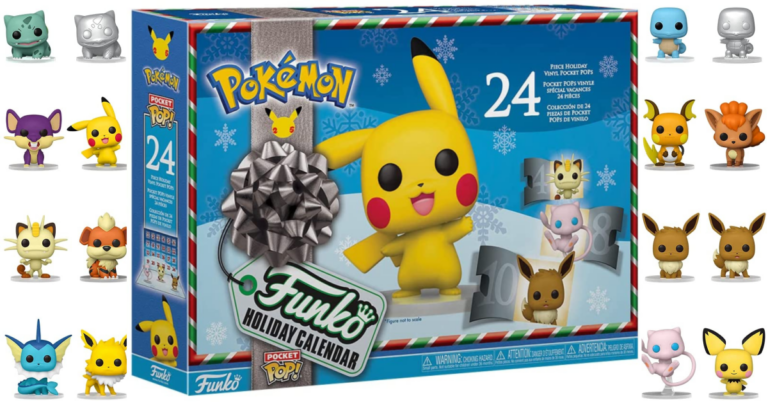 Funko Pop Is Releasing A Pokemon Advent Calendar This Year And I’m Already Ordering Mine