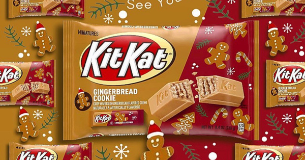 Kit Kat Is Coming Out With A Gingerbread Cookie Flavor That I Absolutely Have To Try