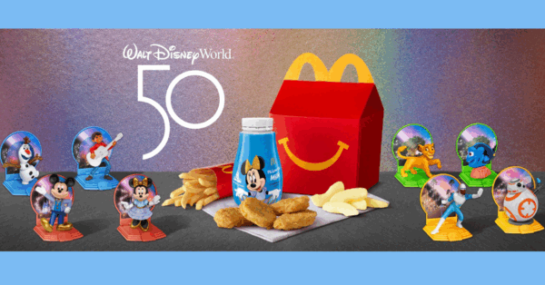 McDonald’s Has Disney 50th Anniversary Toys In Their Happy Meals And I Need Them All Right Now