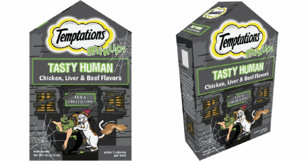 You Can Get ‘Human’ Flavored Cat Treats To Give Your Pet Halloween Goodies Too