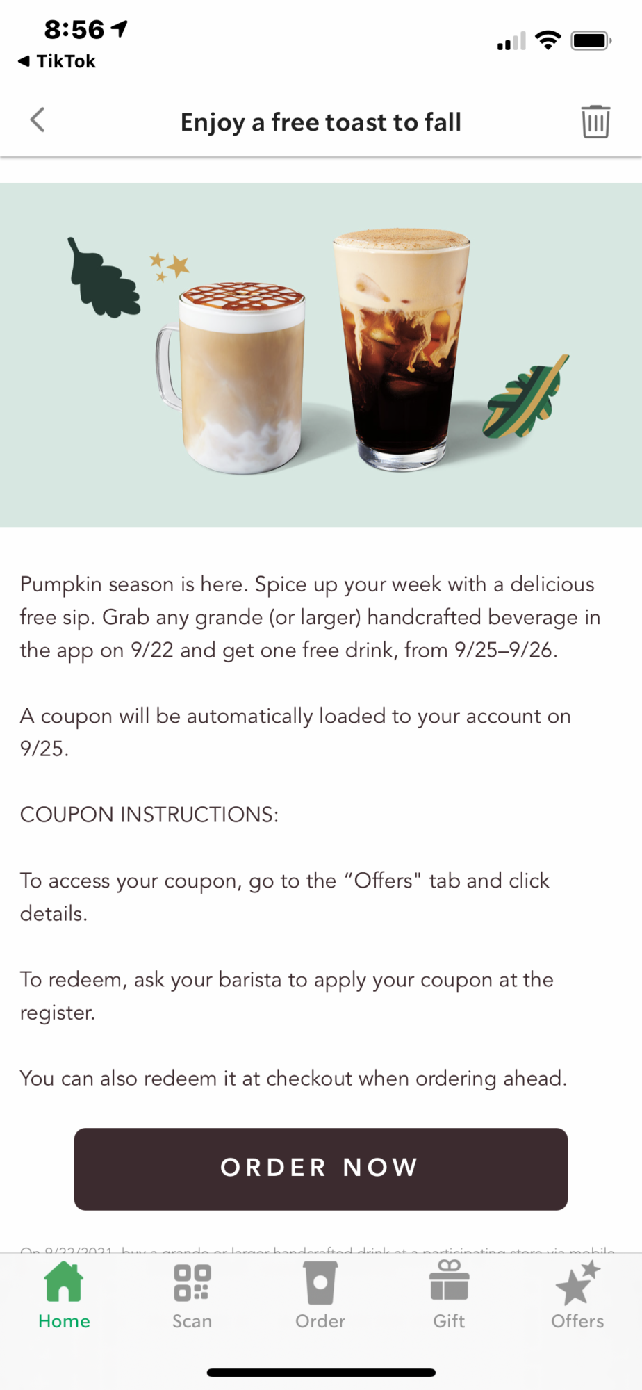 Today Is BOGO Day at Starbucks. Here's How It Works.