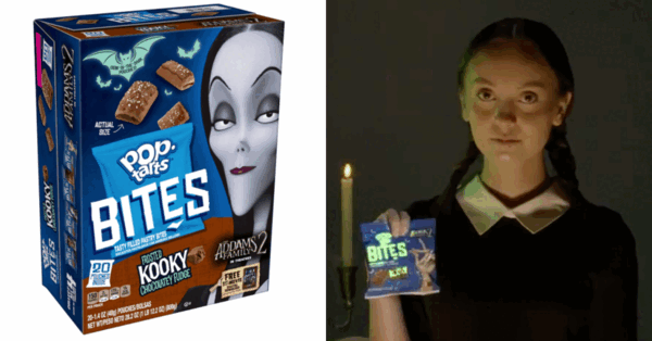 Pop-Tarts Released New Limited Edition Addams Family Bites With Glow In The Dark Pouches