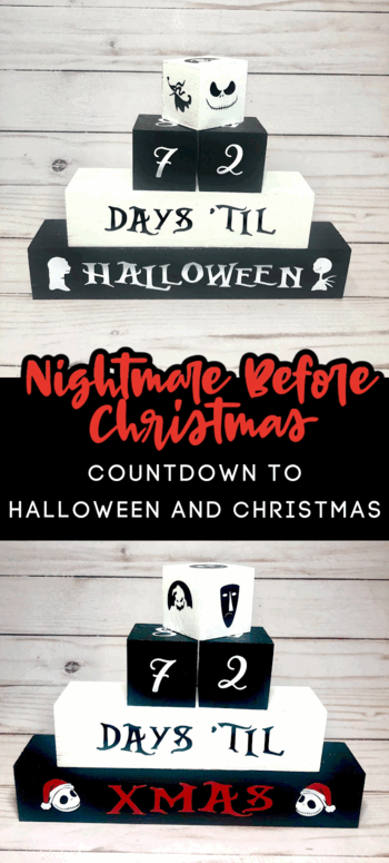 This Stackable Nightmare Before Christmas Calendar Counts Down The