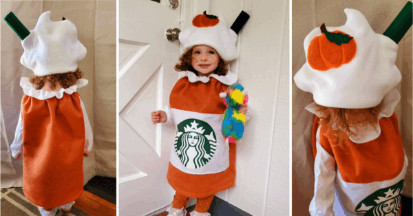 You Can Get This Starbucks Pumpkin Spice Latte Costume For Anyone In Your Family