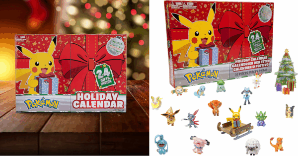 You Can Catch One Of These Pokemon Advent Calendars To Help You Countdown To The Holiday Season