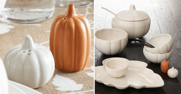 You Can Get Pumpkin Salt And Pepper Shakers To Perfectly Accent Your Dinner Table