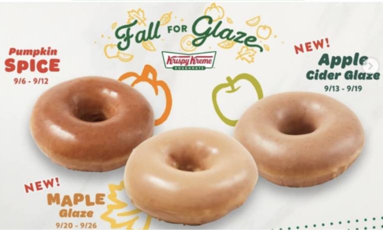 Krispy Kreme’s New Fall Flavored Doughnuts Are Coming Soon With the Return of Pumpkin Spice