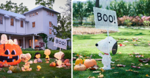 You Can Get A Snoopy Halloween Yard Decoration That Is Sure To Bring Smiles
