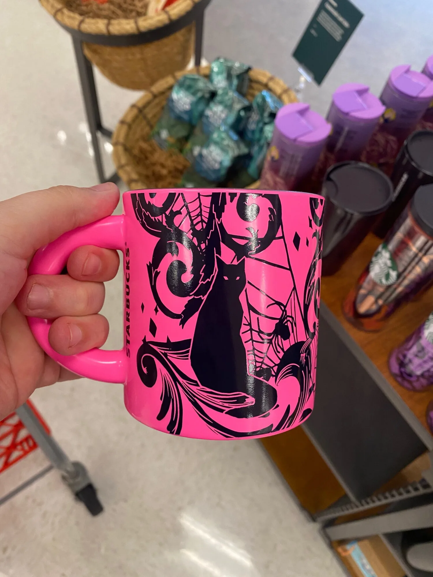 Starbucks is Selling A Hot Pink Pumpkin Mug That's Giving Total Pink Fall  Princess Vibes