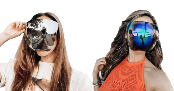 You Can Get Full Face Sunglasses That Double As A Face Mask, Because Why Not?