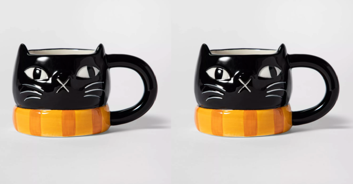 Target Is Selling A $3 Black Cat Mug and It Is Purrfect For Fall