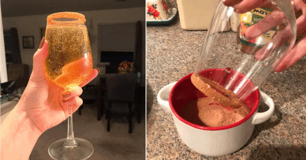 Here’s How You Can Make The Viral Apple Pie Mimosa at Home
