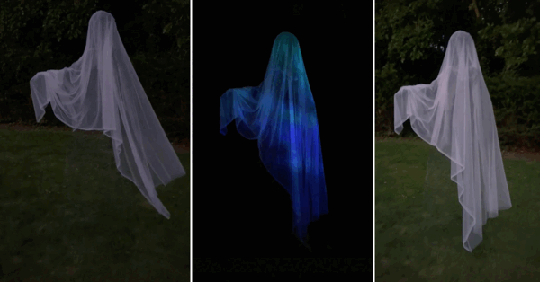 People Are Making Ghosts Out of Chicken Wire and Fabric For Halloween and They All Look So Real