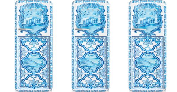 Neiman Marcus Is Selling a Gorgeous Blue Refrigerator That Will Become The Centerpiece in Your Home