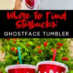 You Can Get A Bloody Ghostface Starbucks Tumbler That Just 'Screams'  Halloween