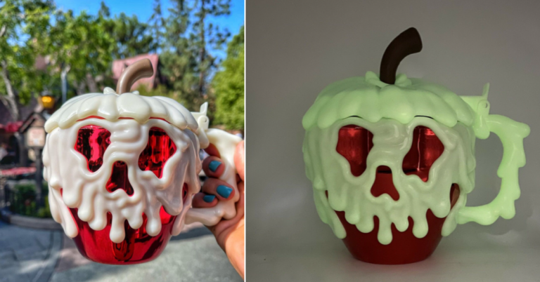 Disney Is Selling A New Poison Apple Mug That Glows in the Dark and I Need It