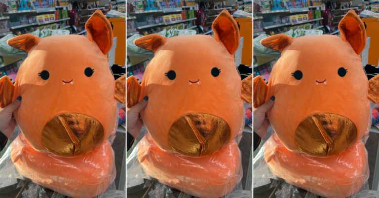Walgreens Is Selling An Orange Bat Squishmallow For Halloween And It’s Adorable