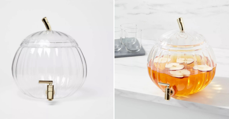 Target Is Selling a Gorgeous Pumpkin Dispenser to Fill For Fall Parties and I Want One