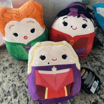 DISNEY HOCUS POCUS Squishmallow Set of 3 Sanderson Sisters ~ NEW WITH TAGS 