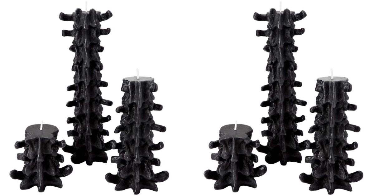 You Can Get Gothic Spine Candles That Look Incredibly Realistic Just In Time For Halloween