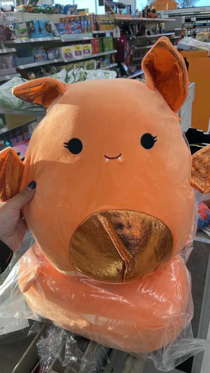 Walgreens Is Selling An Orange Bat Squishmallow For Halloween And It S Adorable