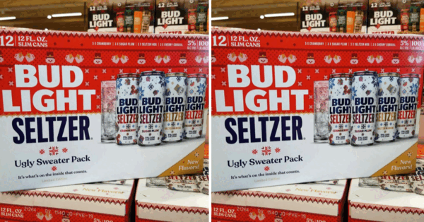 Bud Light Is Releasing A New Ugly Sweater Christmas Pack With 3 New Flavors And I Have To Try Them