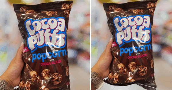 Cocoa Puffs Popcorn Exists Combining Sweet and Salty Flavors in One Snack Bag