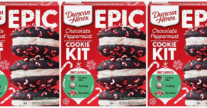 Duncan Hines Just Released A Chocolate Peppermint Cookie Kit And I Have To Have It