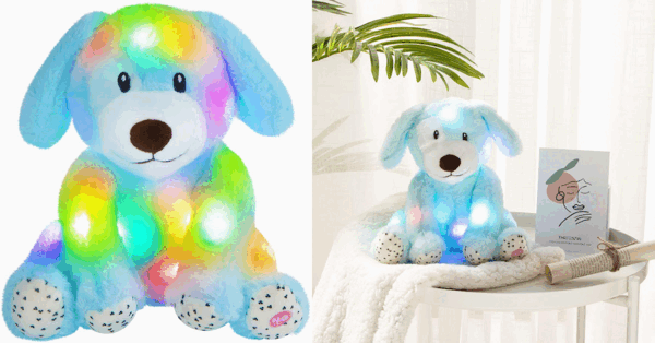 This Light-Up Stuffed Puppy Might Just Be The Perfect Gift This Holiday Season