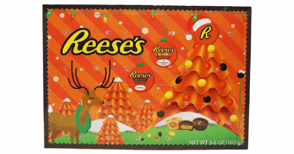 This Advent Calendar Is Stuffed With Reese’s Candy Because Life Should Be Extra Sweet