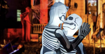 The Passion Behind These Inflatable Skeletons Will Surely Make Your Neighborhood Uncomfortable This Halloween