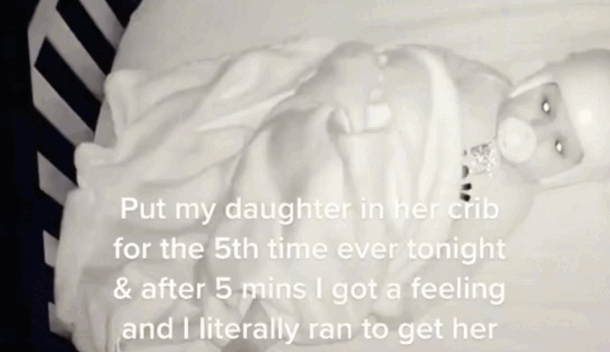 This Couple Caught A Creepy Figure On Their Baby Monitor After An Overwhelming Feeling Took Over The Mom