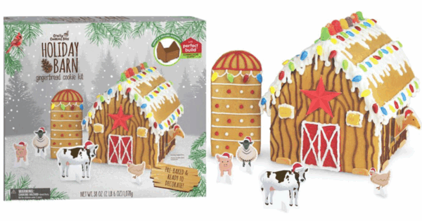 This Holiday Barn Gingerbread Kit Will Have You Wanting To Build This Holiday Season